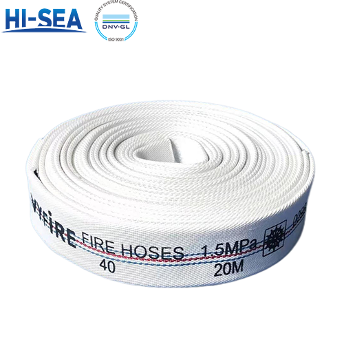 Single Jacket Marine Fire Hose